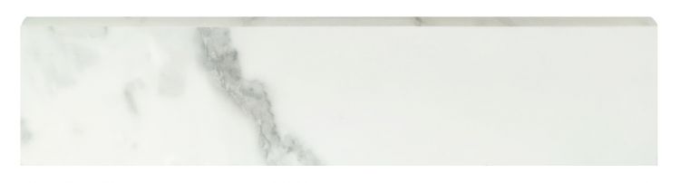 Classici Statuario Glossy Bullnose 3 x 12